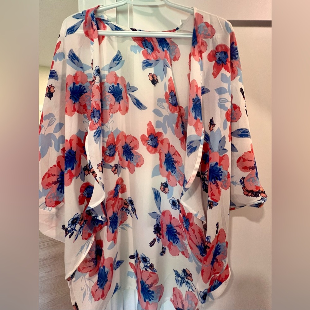 Floral Kimono Cardigan - “Small”